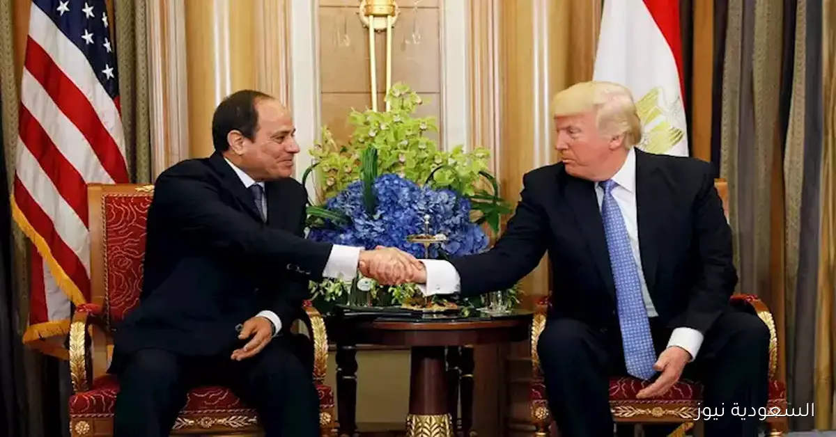 ترامب يشيد بالسيسي ويقدم شكره خلال خطابه حول خطة غزة
