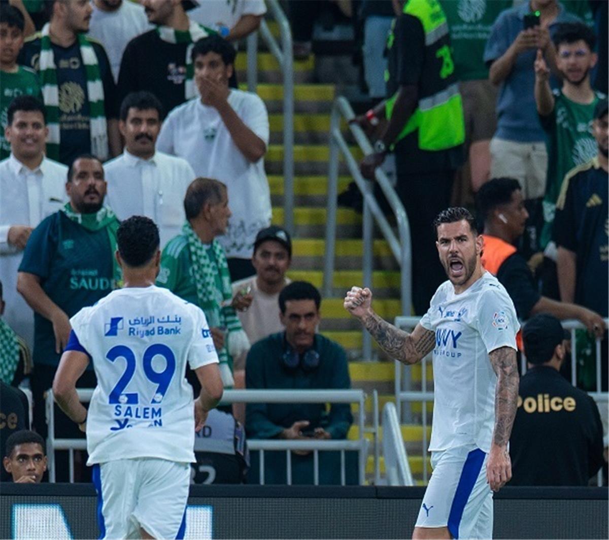 ترتيب الدوري السعودي عقب تعادل الهلال مع الأهلي
