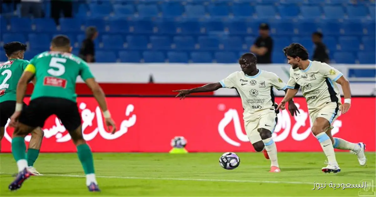 في الوقت القاتل.. الاتحاد يتغلب على النجمة ويواصل تصدر الدوري السعودي