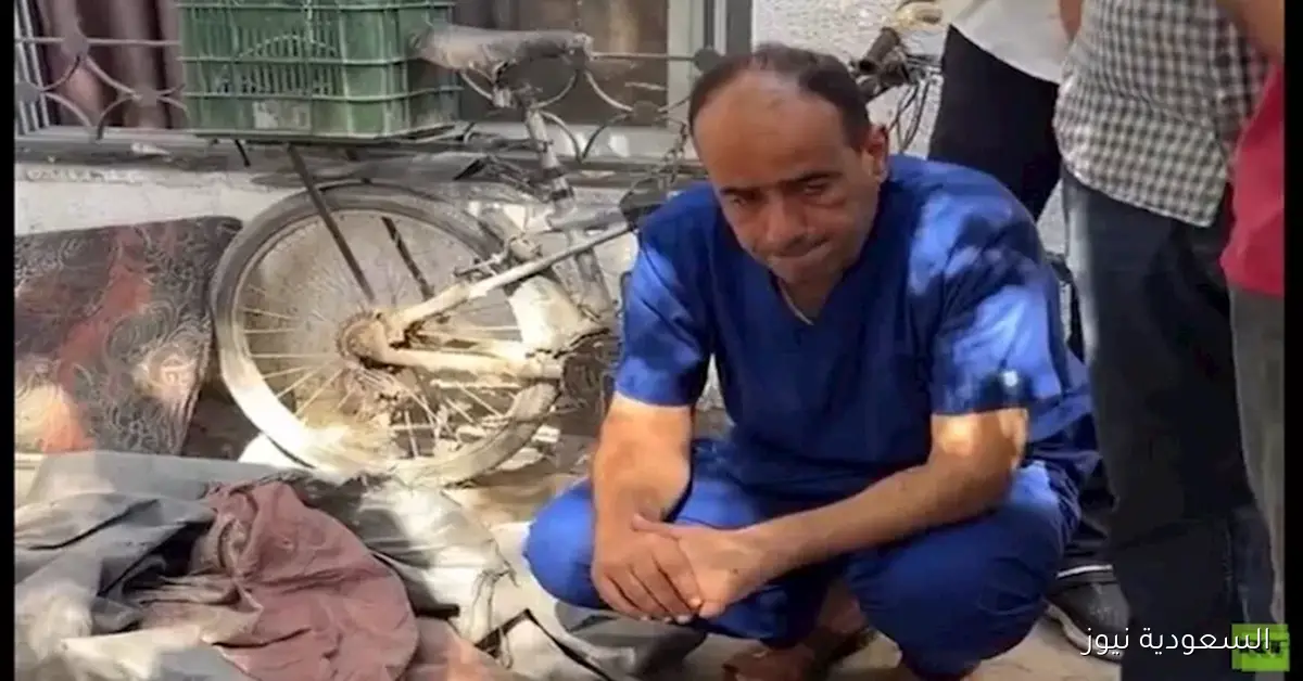 مدير مستشفى غزة يستقبل 6 من أفراد عائلته خلال تأدية واجبه المهني