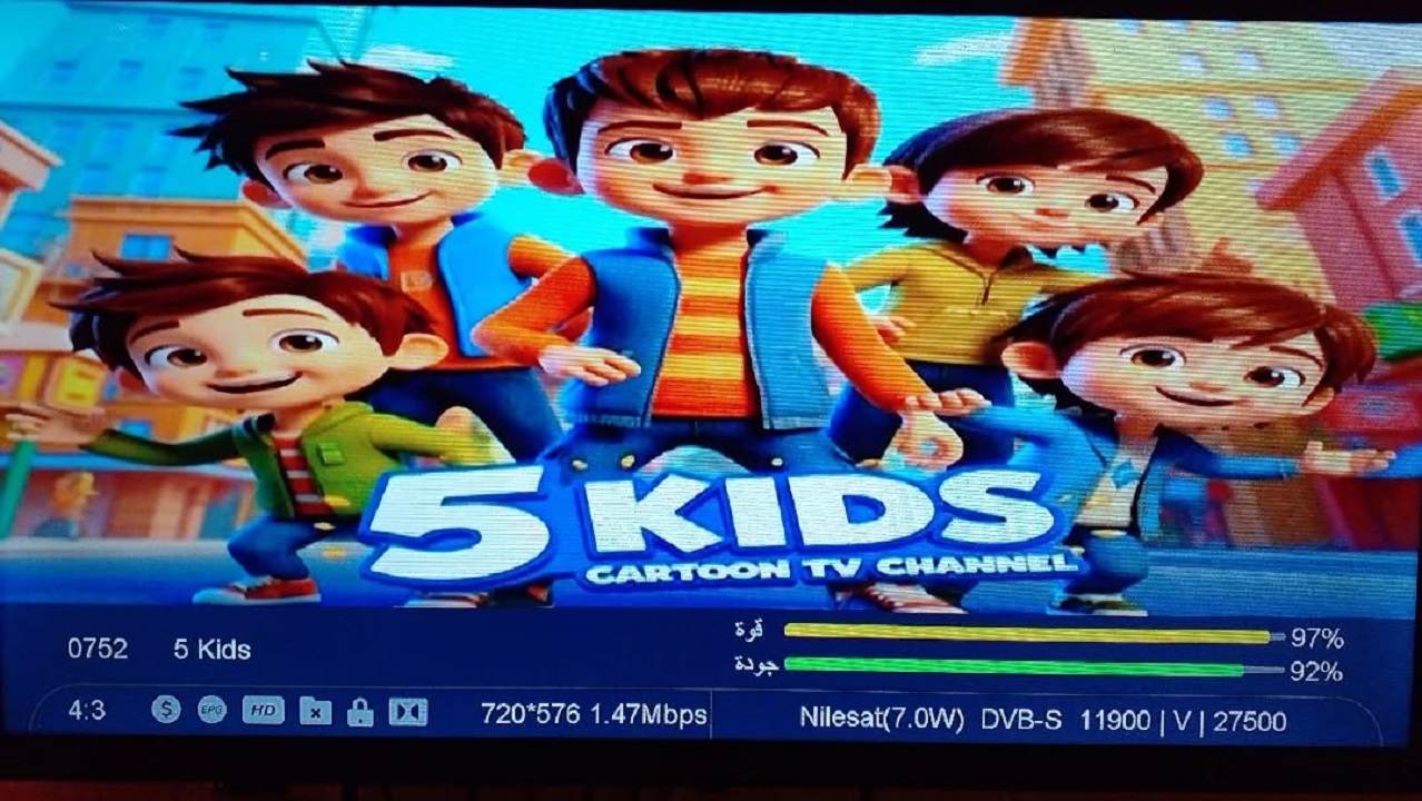 «أفـلام مدبلجه».. تردد قناة 5 Kids الجديد 2025 على النايل سات وعرب سات