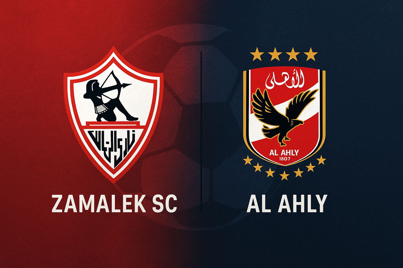 Al Ahly vs Zamalek الاهلى البطل: يلاشـــوت مباراة الأهلي والزمالك الآن في نهائي السوبر