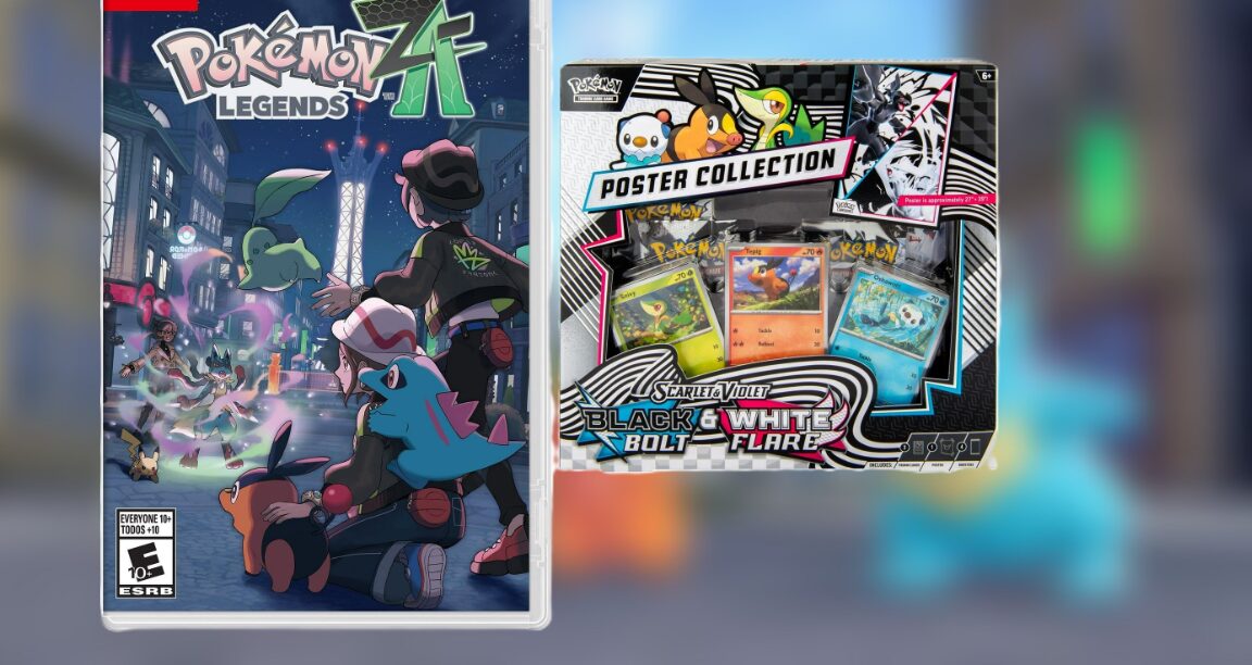 احصل على خصم 25 دولار على حزمة بوكيمون TCG و Legends: Z-A