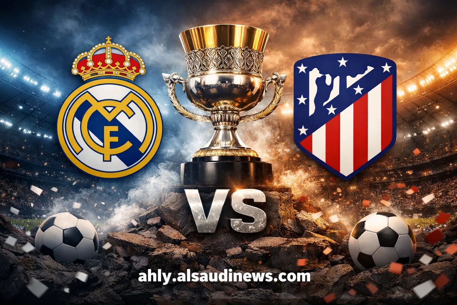 تأهل الريال ضد الأتلتيكو.. نتيجة مباراة ريال مدريد واتلتيكو مدريد في ديربي مدريد كأس السوبر الإسباني