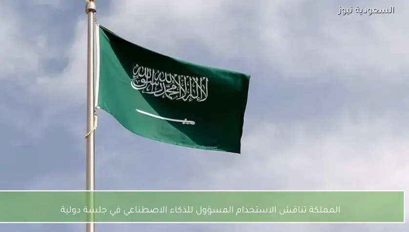 المملكة تناقش الاستخدام المسؤول للذكاء الاصطناعي في جلسة دولية