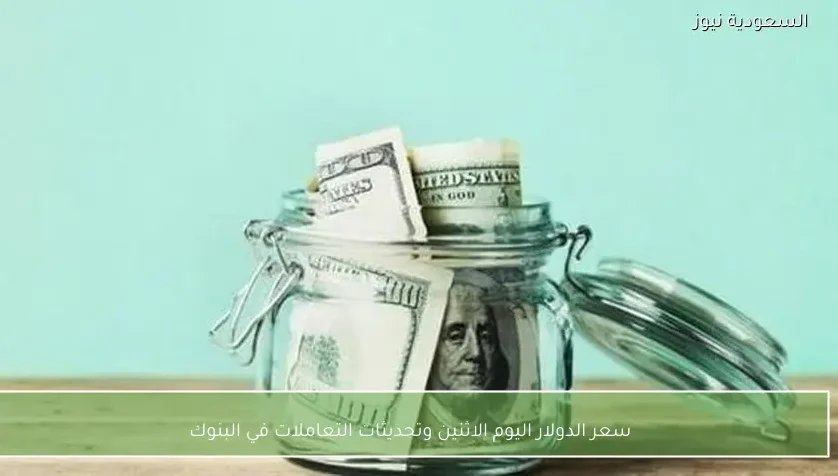 سعر الدولار اليوم الاثنين وتحديثات التعاملات في البنوك