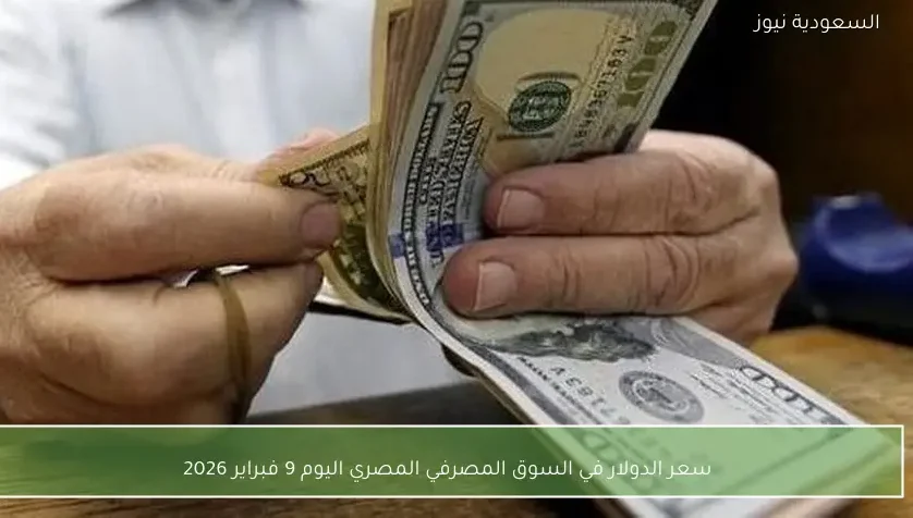 سعر الدولار في السوق المصرفي المصري اليوم 9 فبراير 2026