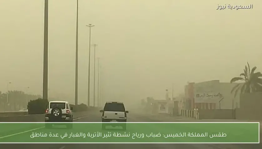 طقس المملكة الخميس: ضباب ورياح نشطة تثير الأتربة والغبار في عدة مناطق