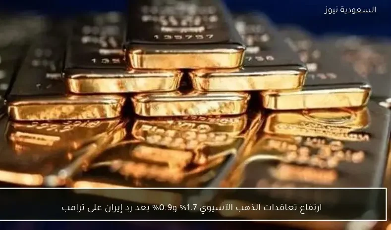 ارتفاع تعاقدات الذهب الآسيوي 1.7% و0.9% بعد رد إيران على ترامب