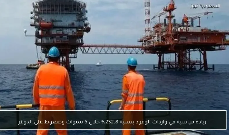 زيادة قياسية في واردات الوقود بنسبة 232.8% خلال 5 سنوات وضغوط على الدولار