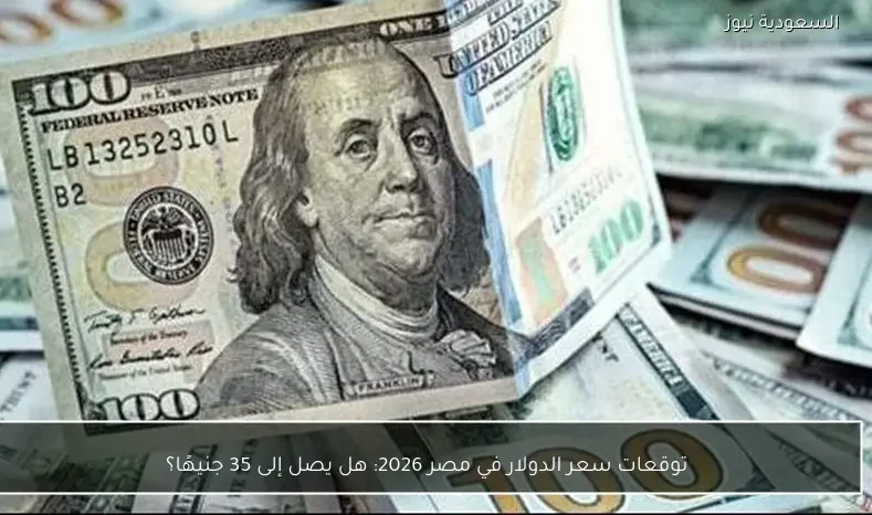 توقعات سعر الدولار في مصر 2026: هل يصل إلى 35 جنيهًا؟