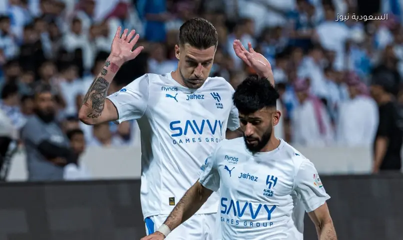 بكاء لاعبي الهلال رغم الفوز علي الفيحاء وإنهاء موسم دوري روشن وصيفاً خلف النصر
