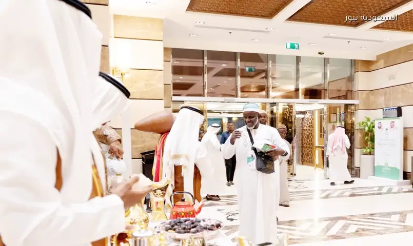 ضيوف برنامج خادم الحرمين يصلون المدينة المنورة بعد أداء مناسك الحج